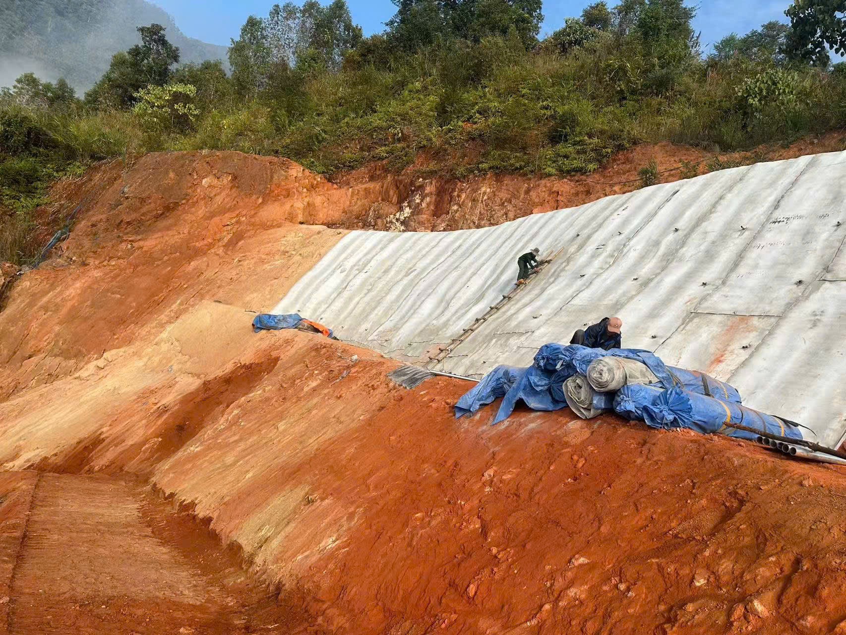 Bê tông vải cuộn