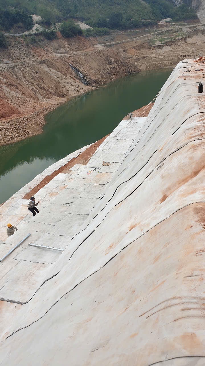 Bê tông vải cuộn - Ứng dụng
